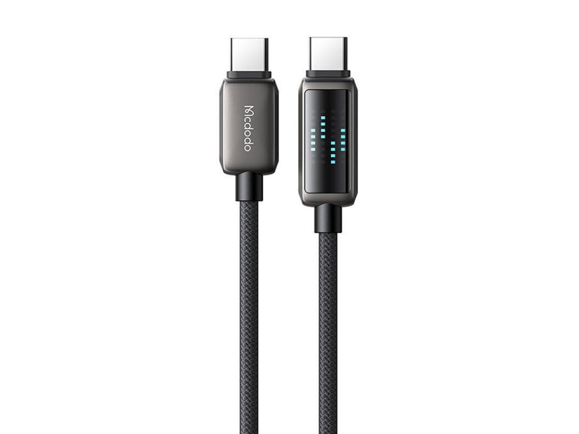 Cabo USB-C para USB-C Mcdodo CA-4250, 100 W, display LED, 1,2 m