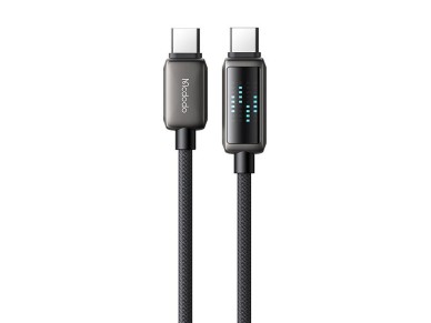 Mcdodo CA-4250 USB-C to USB-C cable, 100W, LED display, 1.2m Mcdodo CA-4250 USB-C to USB-C cable, 100W, LED display, 1.2m