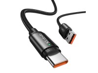 Cabo USB-A para USB-C Mcdodo CA-4730, 120W, 1,5m (preto) Cabo USB-A para USB-C Mcdodo CA-4730, 120W, 1,5m (preto)