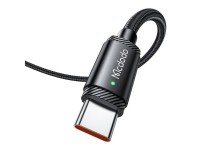 Cabo USB-A para USB-C Mcdodo CA-4730, 120W, 1,5m (preto) Cabo USB-A para USB-C Mcdodo CA-4730, 120W, 1,5m (preto)