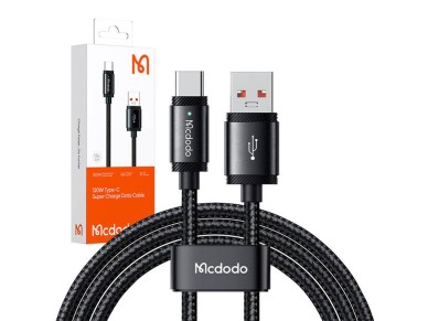 Cabo USB-A para USB-C Mcdodo CA-4730, 120W, 1,5m (preto)