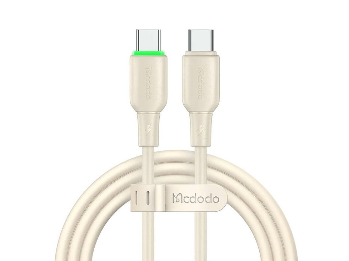 Cable USB-C a USB-C Mcdodo CA-4770 65W 1,2m (beige)