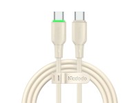 Cable USB-C do USB-C Mcdodo CA-4770 65W 1.2m (beige) Cable USB-C do USB-C Mcdodo CA-4770 65W 1.2m (beige)