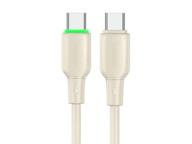 Cable USB-C do USB-C Mcdodo CA-4770 65W 1.2m (beige) Cable USB-C do USB-C Mcdodo CA-4770 65W 1.2m (beige)