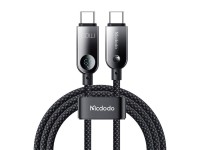 Cable de datos Mcdodo CA-4780 USB-C a USB-C de 60 W y 1,2 m (negro)