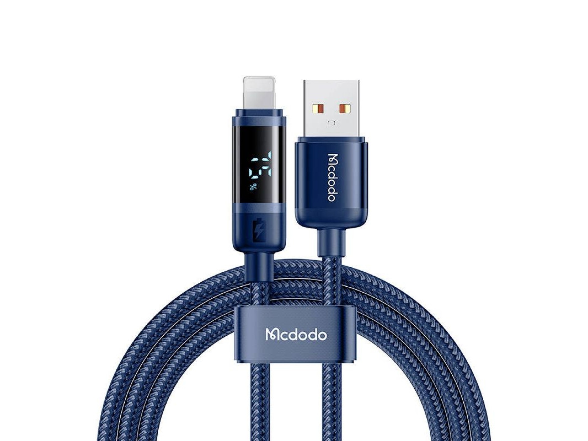 Mcdodo CA-5001 USB-A to Lightning cable, 100W, 1.2m (blue)