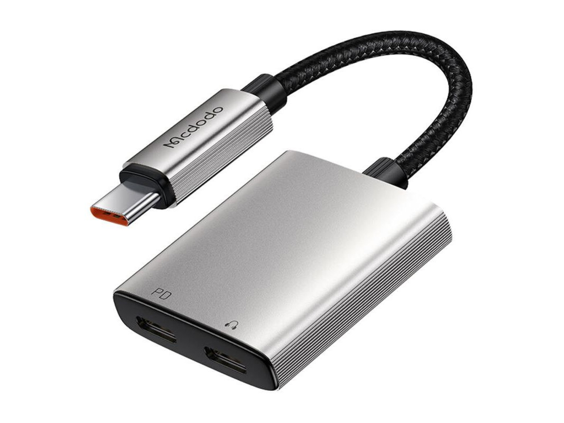 Adaptador de audio 2 en 1 Mcdodo CA-5570 2 en 1 USB-C a 2x USB-C