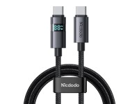 Cable USB-C a USB-C Mcdodo CA-5610, 100 W, pantalla LED, 1,2 m Cable USB-C a USB-C Mcdodo CA-5610, 100 W, pantalla LED, 1,2 m