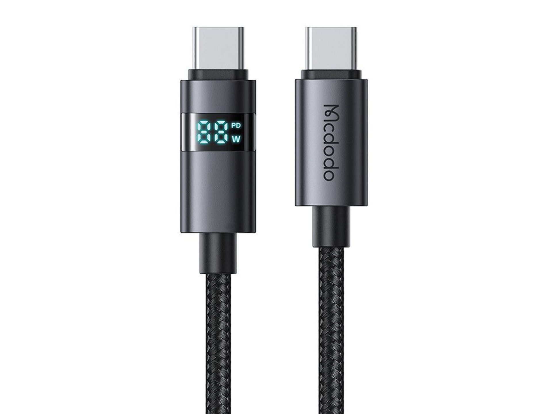 Cable USB-C a USB-C Mcdodo CA-5610, 100 W, pantalla LED, 1,2 m