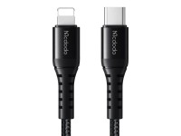 Cable USB-C a Lightning Mcdodo CA-5630, 36 W, 0,2 m (negro) Cable USB-C a Lightning Mcdodo CA-5630, 36 W, 0,2 m (negro)