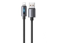 Cabo USB-A para Lightning Mcdodo CA-5660 com luz piscante de 1,2 m (preto) Cabo USB-A para Lightning Mcdodo CA-5660 com luz piscante de 1,2 m (preto)