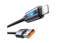 Cabo USB-A para Lightning Mcdodo CA-5660 com luz piscante de 1,2 m (preto) Cabo USB-A para Lightning Mcdodo CA-5660 com luz piscante de 1,2 m (preto)