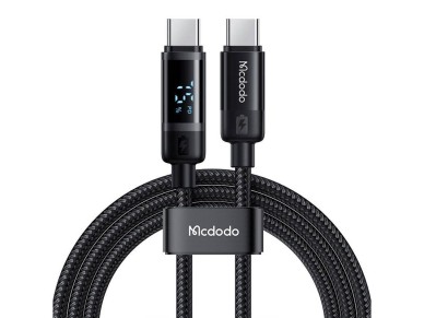 Mcdodo CA-5780 USB-C to USB-C 60W data cable 1.2m (black)