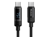 Cabo de dados Mcdodo CA-5780 USB-C para USB-C 60 W 1,2 m (preto) Cabo de dados Mcdodo CA-5780 USB-C para USB-C 60 W 1,2 m (preto)