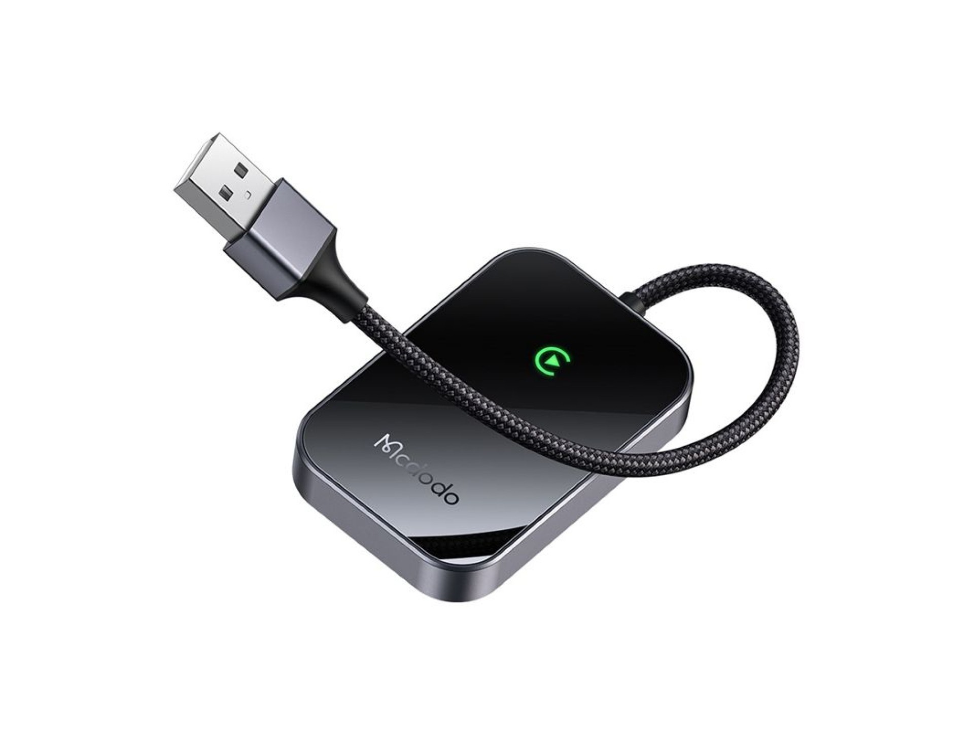 Adaptador inalámbrico CarPlay con cable USB McDodo CA-7210 negro