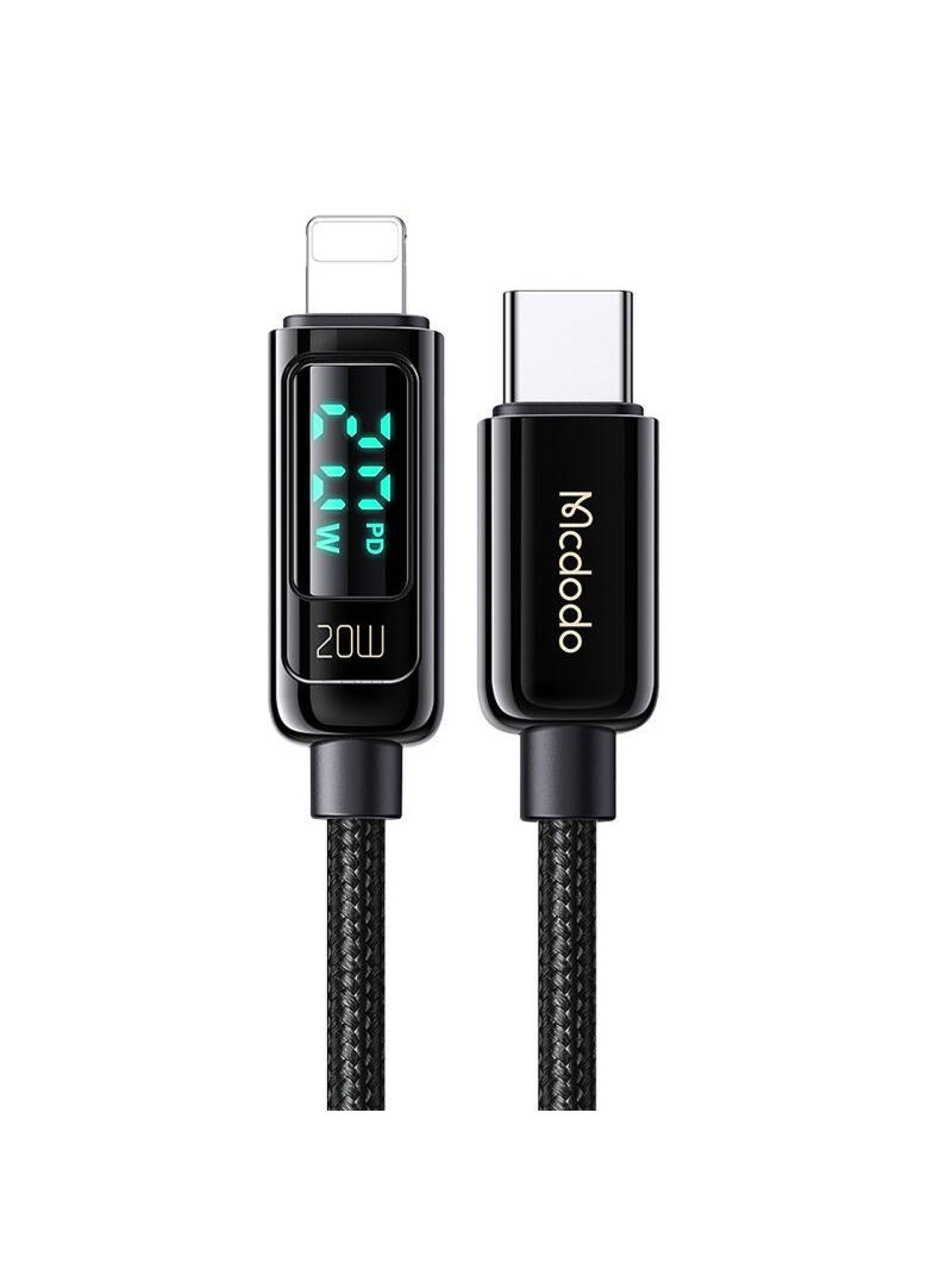 Cabo USB-C para Lightning Mcdodo CA-8810, 36 W, 1,2 m (preto)