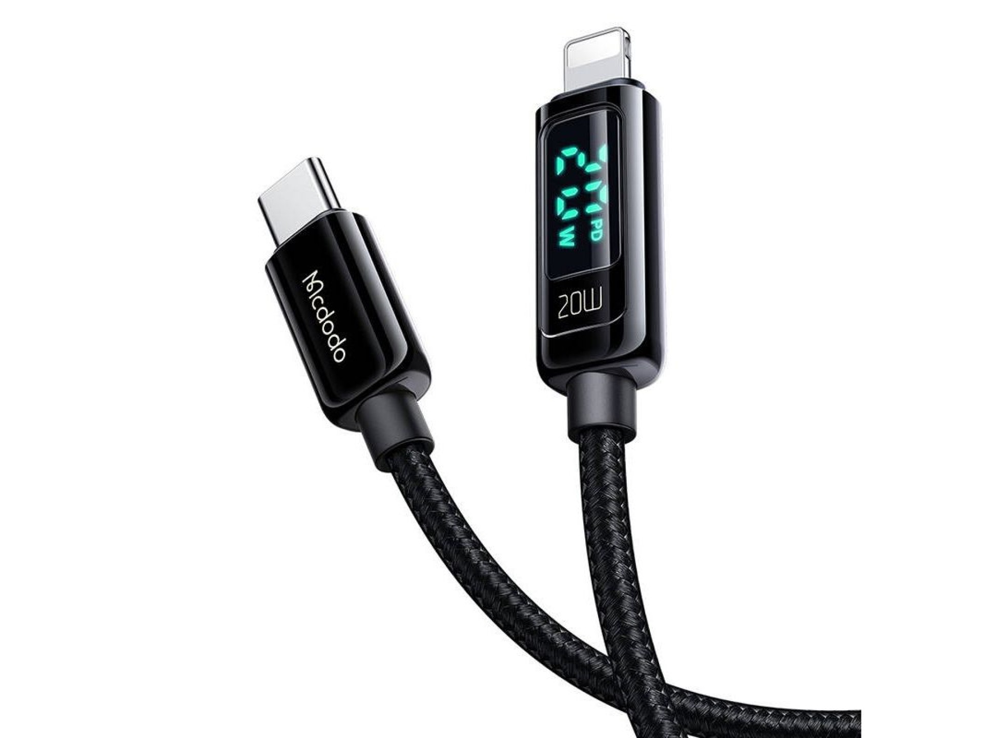 Cabo USB-C para Lightning Mcdodo CA-8810, 36 W, 1,2 m (preto)