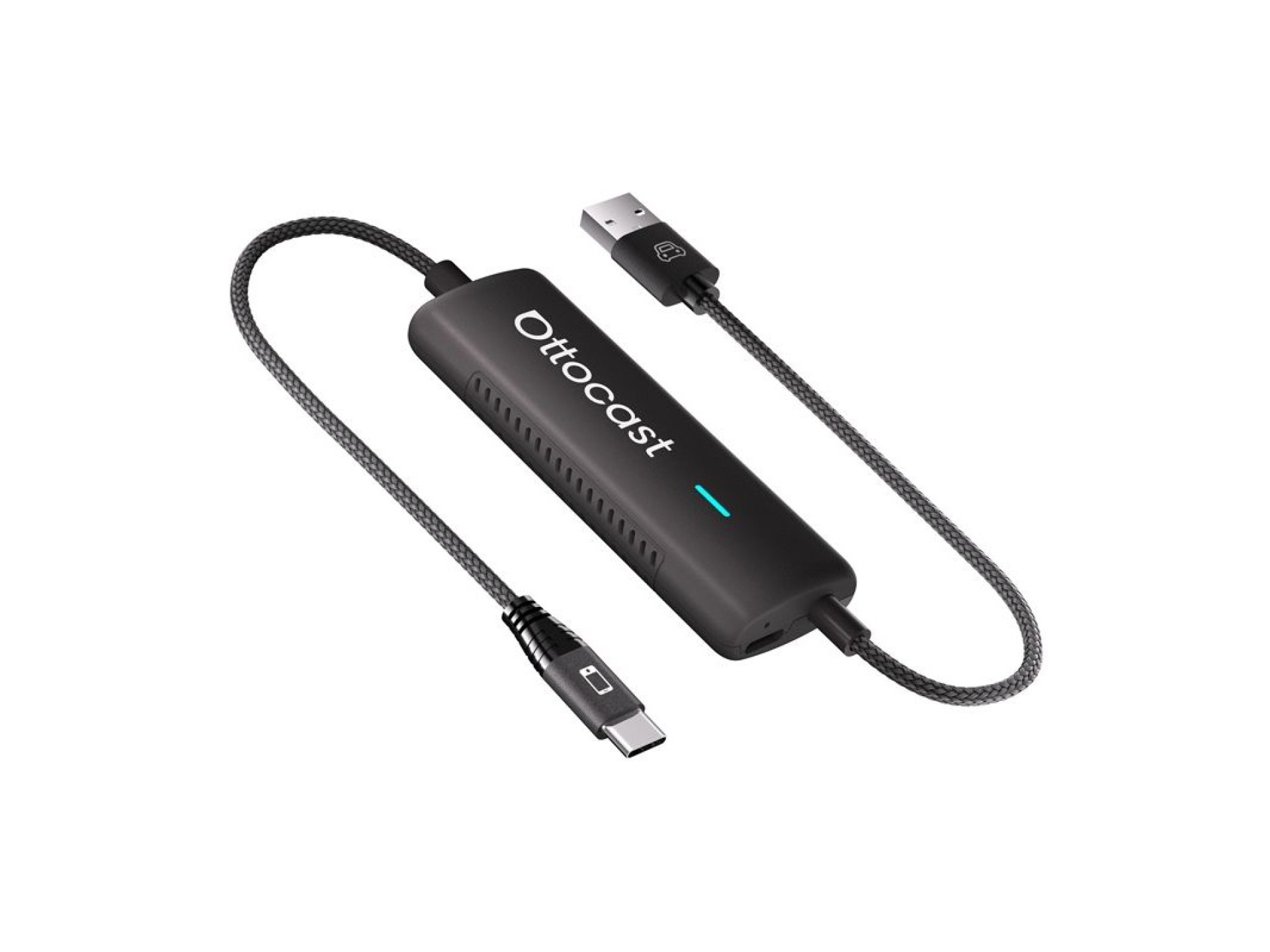 Adaptador de carro sem fio Ottocast com MirrorCast