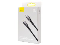 Baseus Glimmer Series Fast Charging Data Cable Type-C to iP 20W 2m Black Baseus Glimmer Series Fast Charging Data Cable Type-C to iP 20W 2m Black