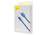 Cable Baseus Crystal Shine USB-Lightning 2,0 m 2,4 A azul Cable Baseus Crystal Shine USB-Lightning 2,0 m 2,4 A azul