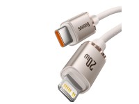 Baseus cable Crystal Shine USB-C - Lightning 1,2 m 20W pink Baseus cable Crystal Shine USB-C - Lightning 1,2 m 20W pink