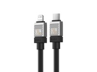 Cable Baseus CoolPlay USB-C - Lightning 1 m 20 W negro Cable Baseus CoolPlay USB-C - Lightning 1 m 20 W negro