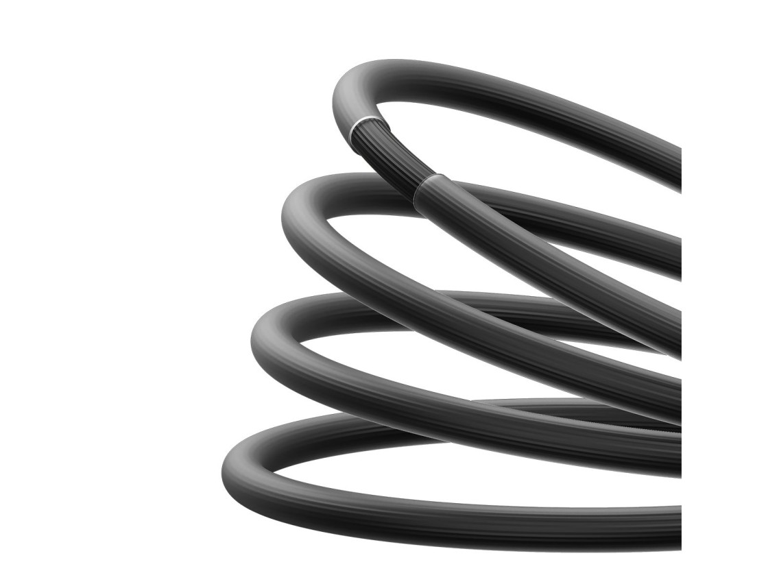 Cable Baseus CoolPlay USB-C - Lightning 1 m 20 W negro