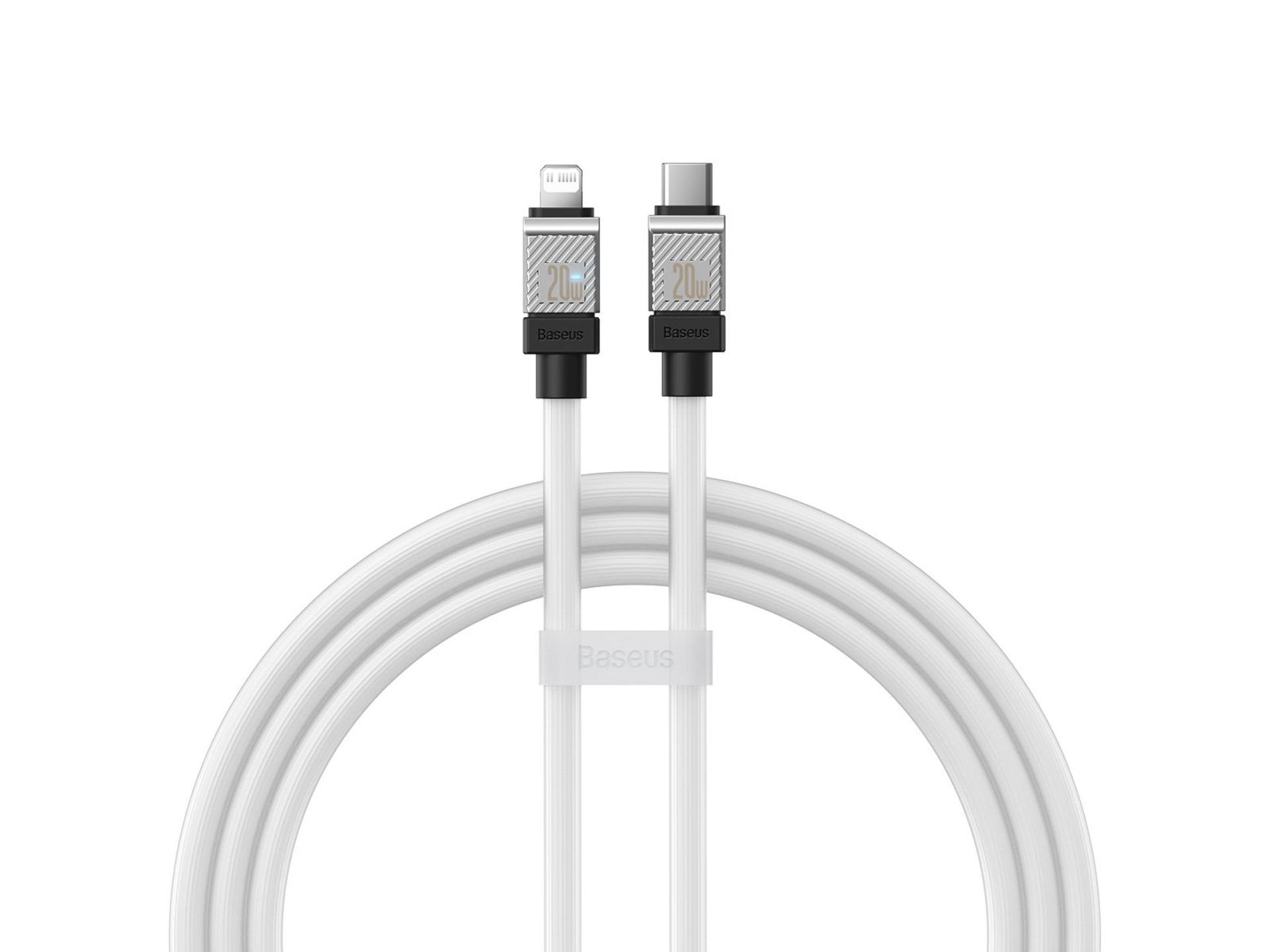 Baseus cable CoolPlay USB-C - Lightning 1m 20W white