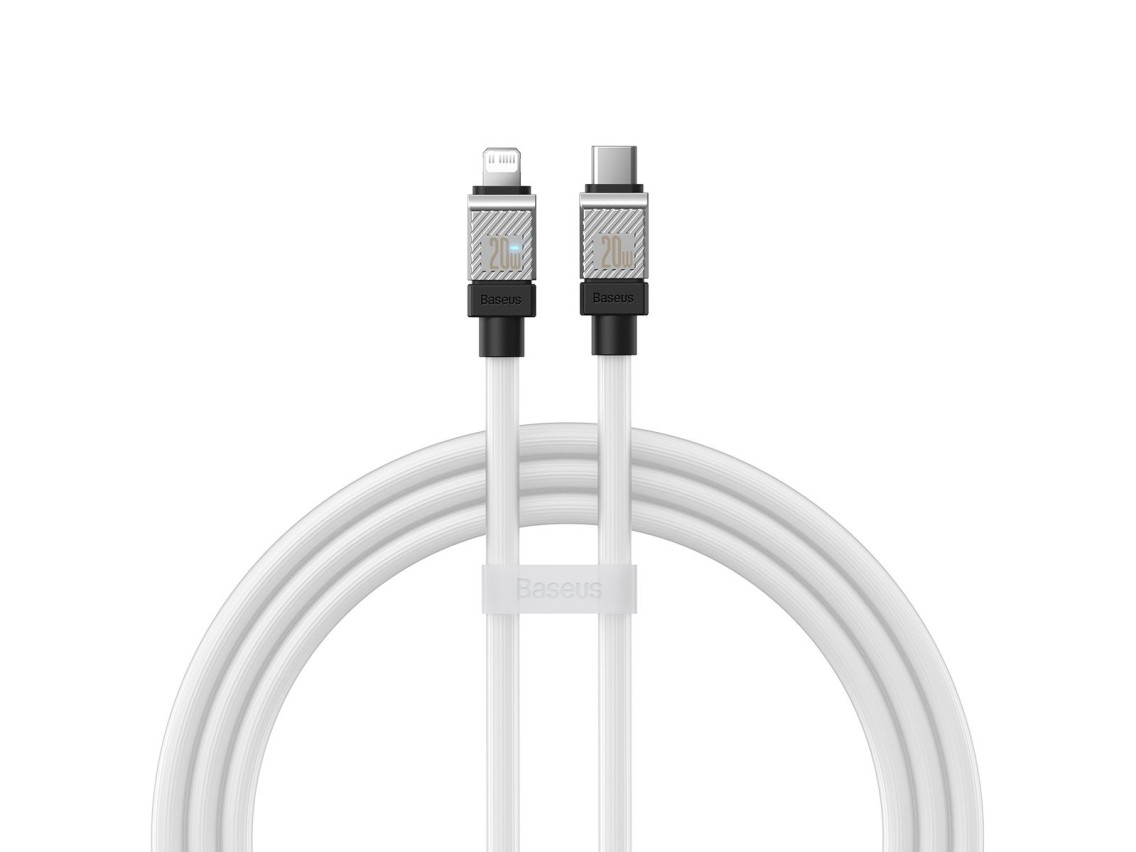 Baseus cable CoolPlay USB-C - Lightning 1m 20W white
