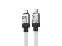 Baseus cable CoolPlay USB-C - Lightning 1m 20W white Baseus cable CoolPlay USB-C - Lightning 1m 20W white