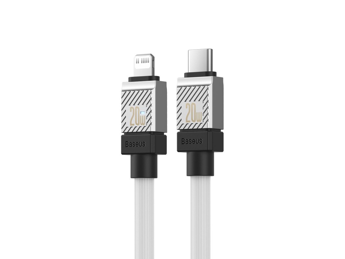 Baseus cable CoolPlay USB-C - Lightning 1m 20W white