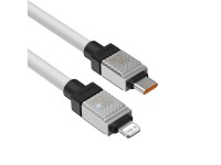 Baseus cable CoolPlay USB-C - Lightning 1m 20W white Baseus cable CoolPlay USB-C - Lightning 1m 20W white