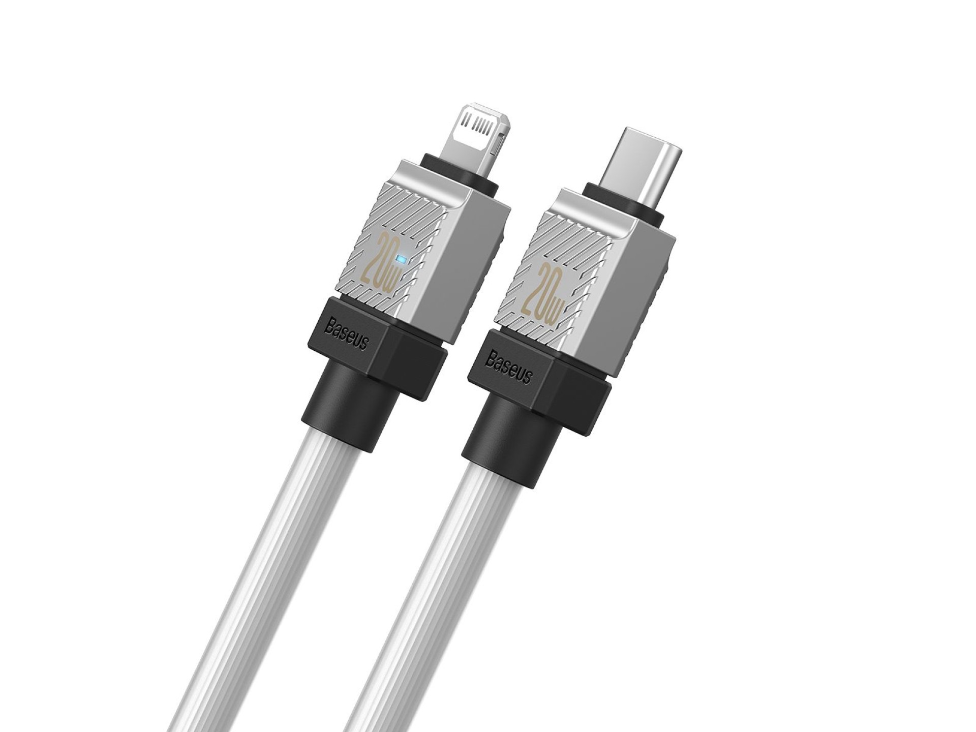 Baseus cable CoolPlay USB-C - Lightning 2m 20W white