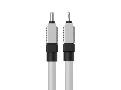 Cable Baseus CoolPlay USB-C - Lightning 2 m 20 W blanco