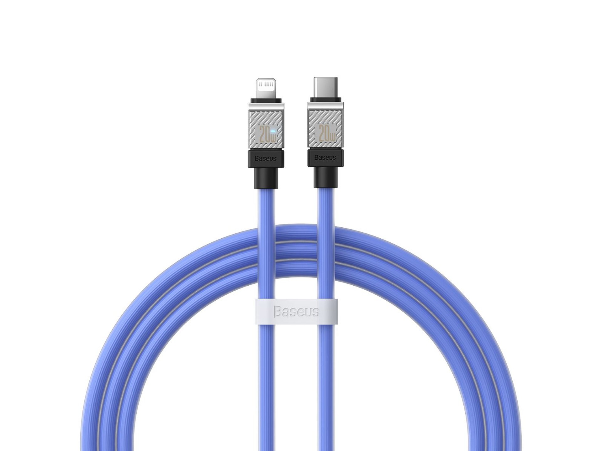 Cable Baseus CoolPlay USB-C - Lightning 2m 20W azul