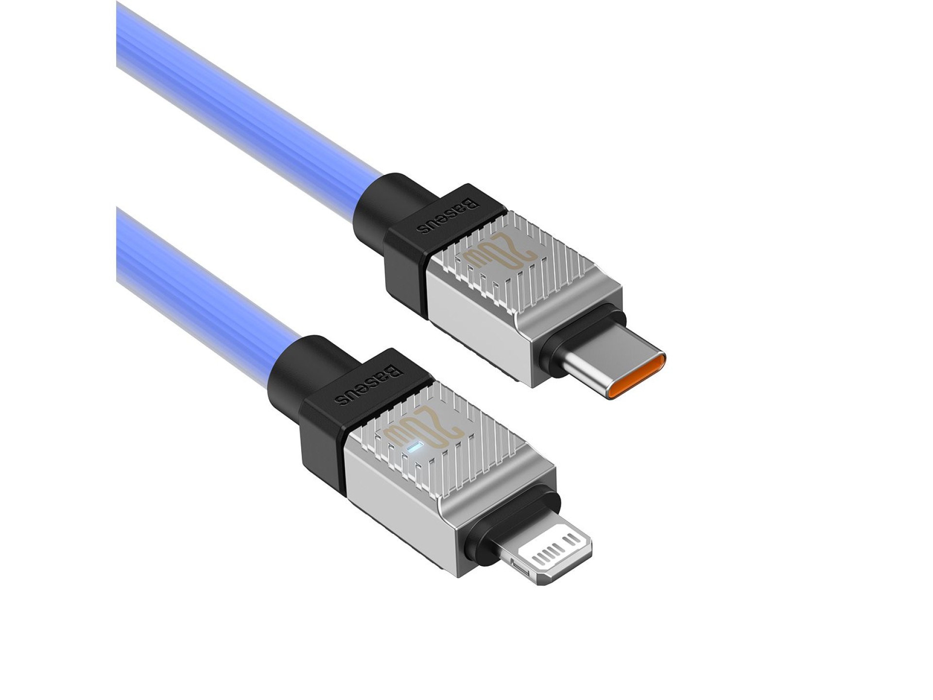 Cable Baseus CoolPlay USB-C - Lightning 2m 20W azul
