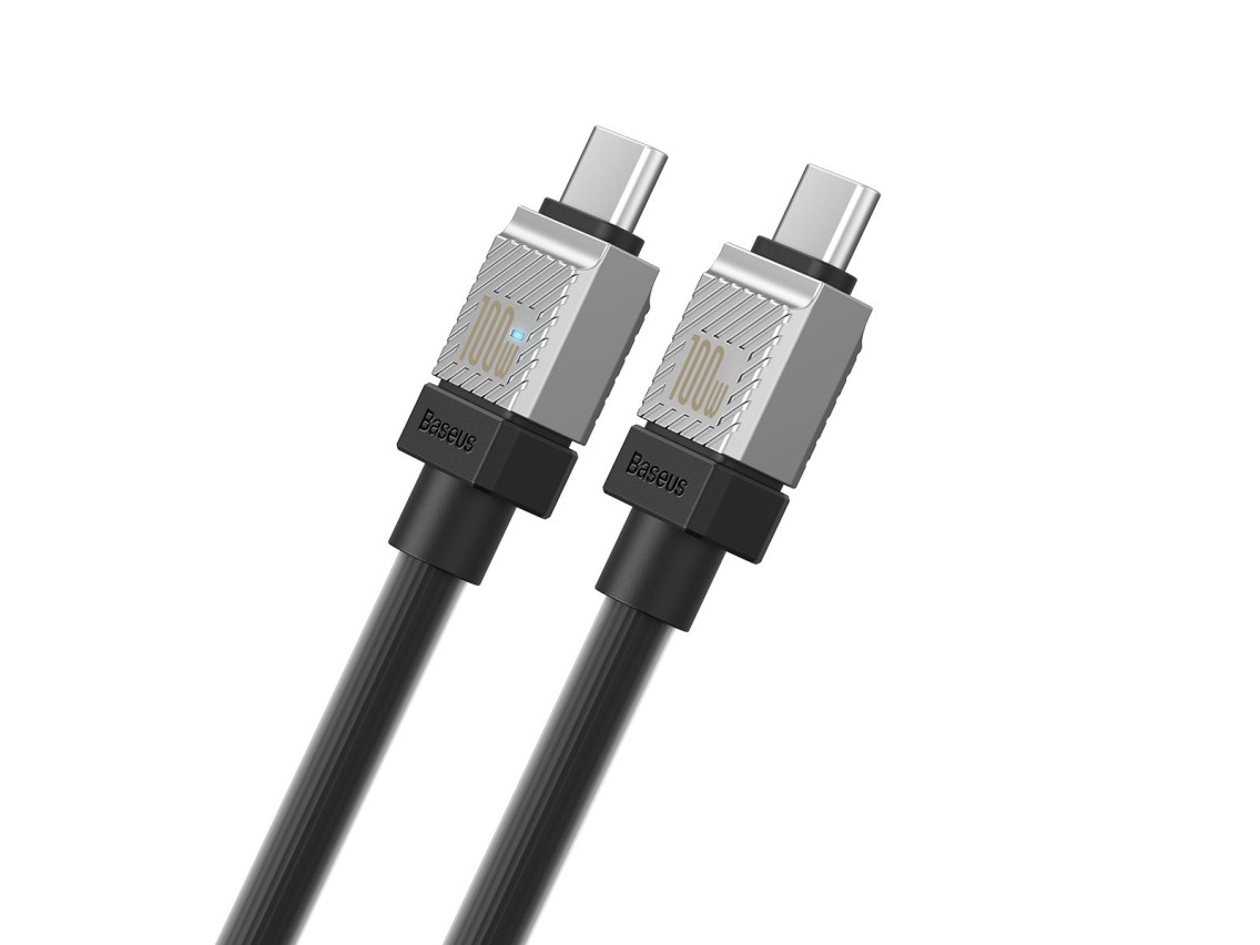 Baseus cable CoolPlay USB-C - USB-C 1m 100W black