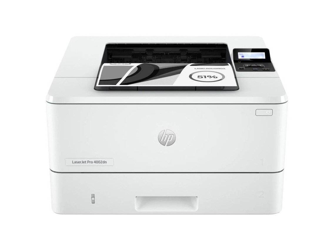 Impresora L�ser Monocromo HP Laserjet Pro 4002DN/ D�plex/ Blanca