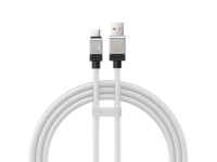 Cable Baseus CoolPlay USB-USB-C 1m 100W blanco
