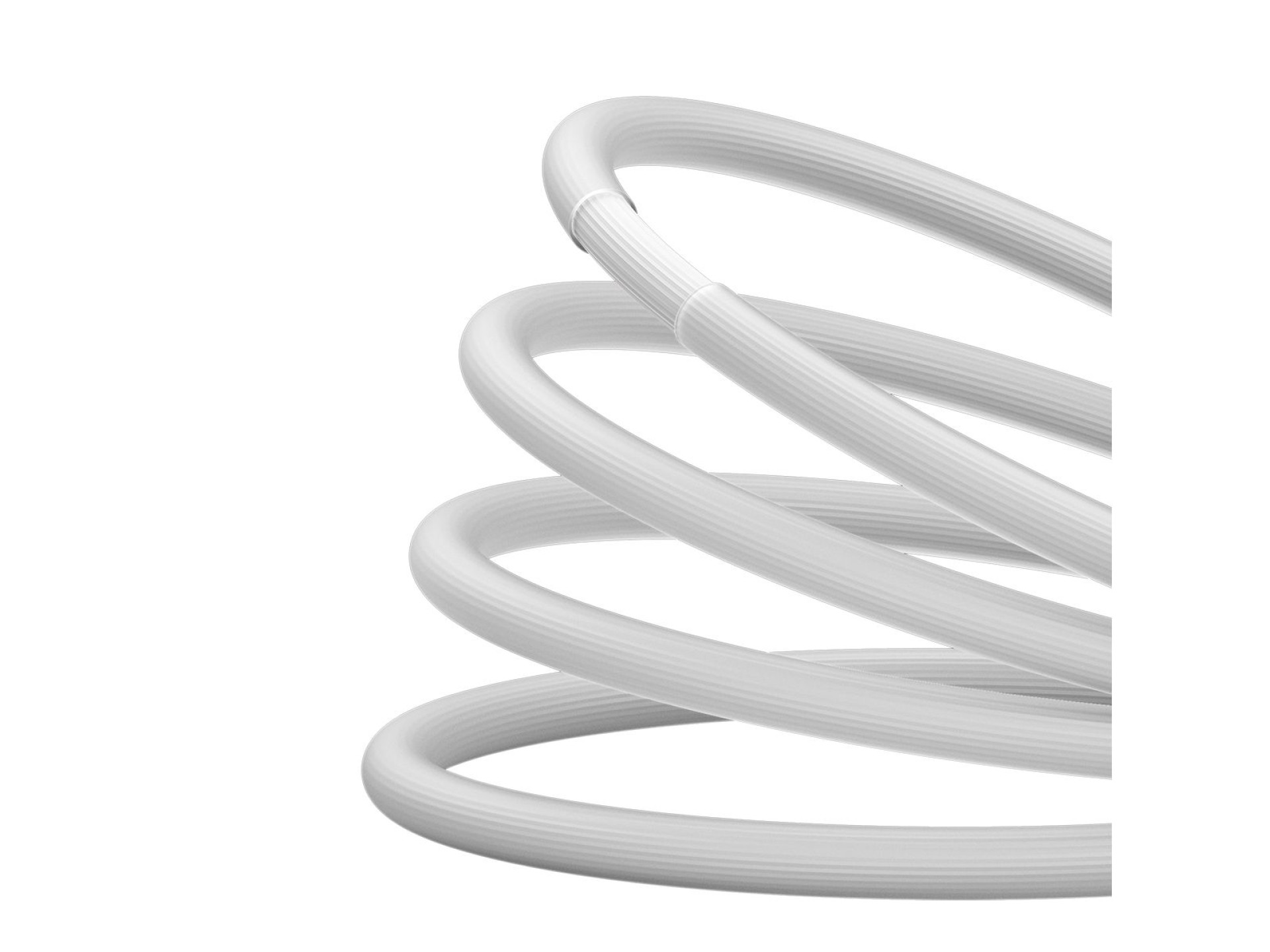 Cable Baseus CoolPlay USB-USB-C 1m 100W blanco