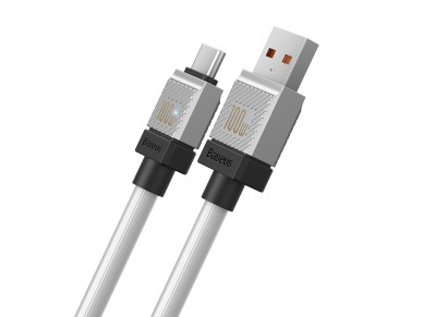 Cable Baseus CoolPlay USB-USB-C 2m 100W blanco