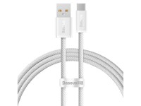 Cable Baseus USB dinámico - USB-C 1,0 m blanco 100 W
