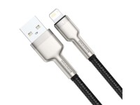 Baseus cable Cafule Metal USB - Lightning 1,0 m 2,4A black Baseus cable Cafule Metal USB - Lightning 1,0 m 2,4A black