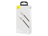 Baseus cable Cafule Metal USB - Lightning 1,0 m 2,4A black Baseus cable Cafule Metal USB - Lightning 1,0 m 2,4A black