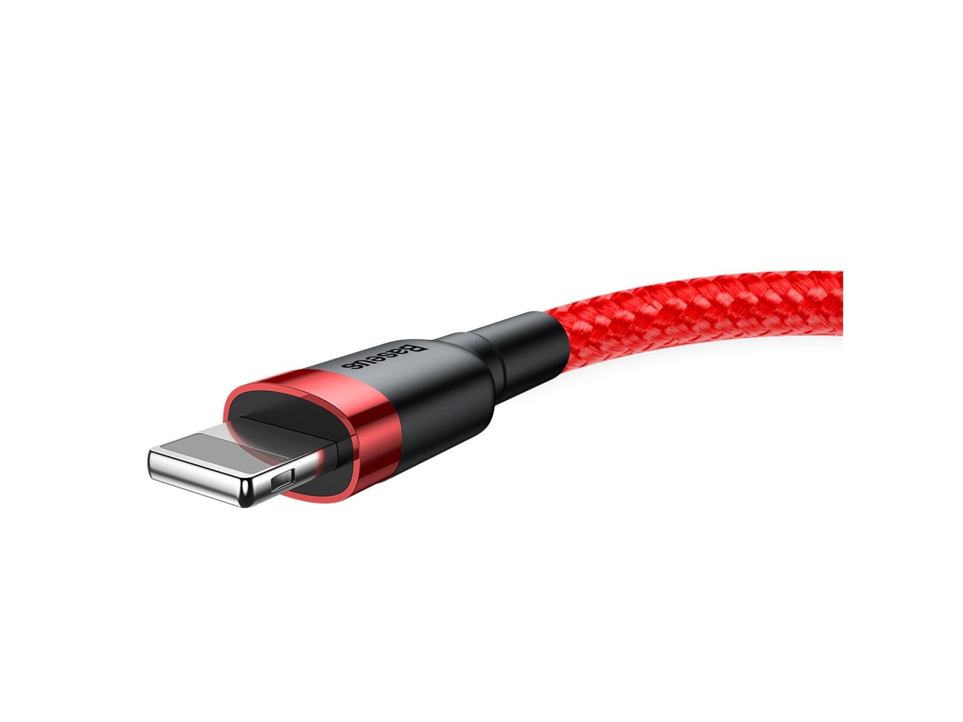 Cable Baseus Cafule USB-Lightning 1,0 m 2,4 A rojo