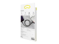 Baseus cable Cafule USB - Lightning 1,0 m 2,4A red-black