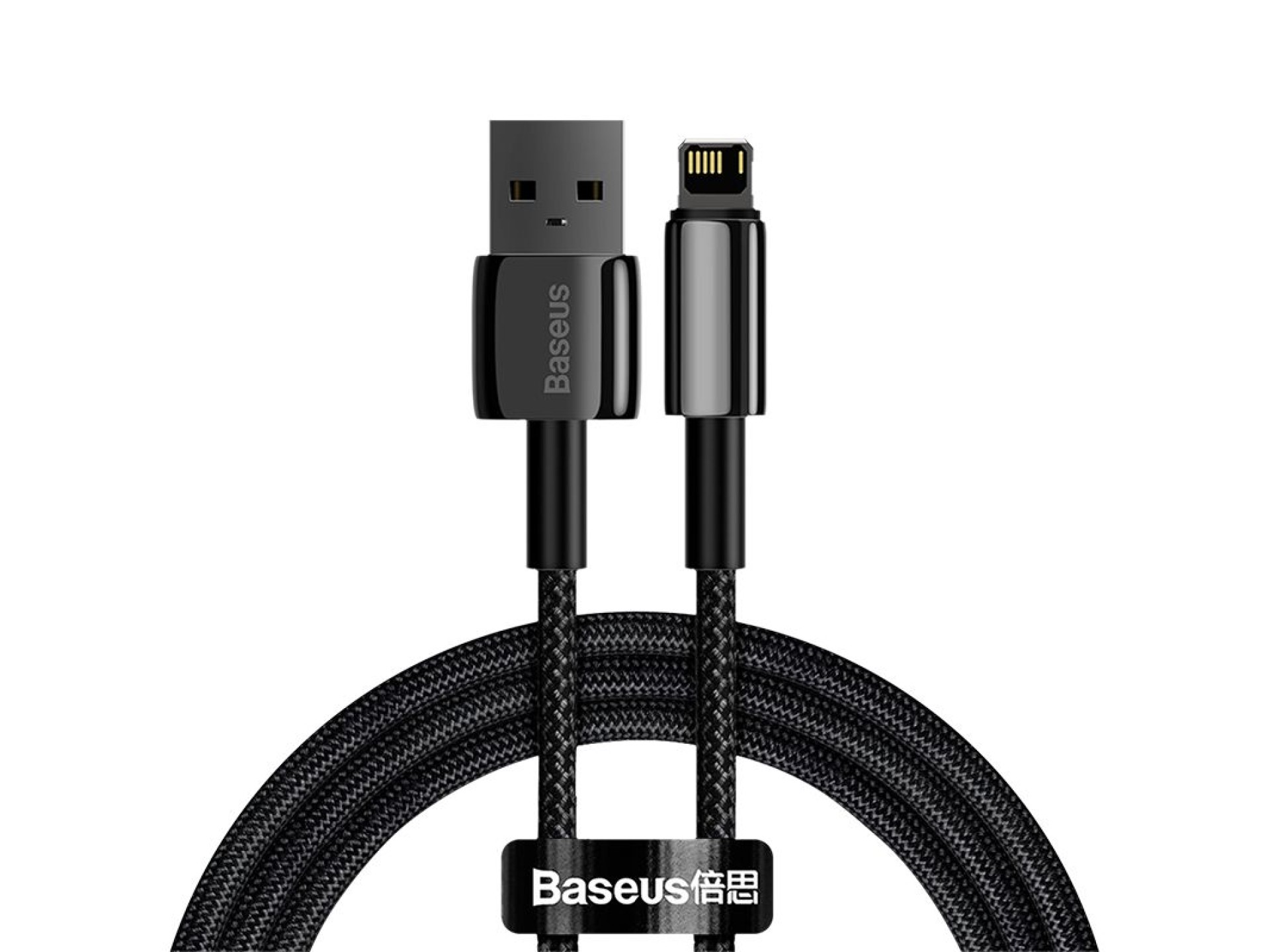 Baseus cable Tungsten USB - Lightning 1,0m 2,4A black