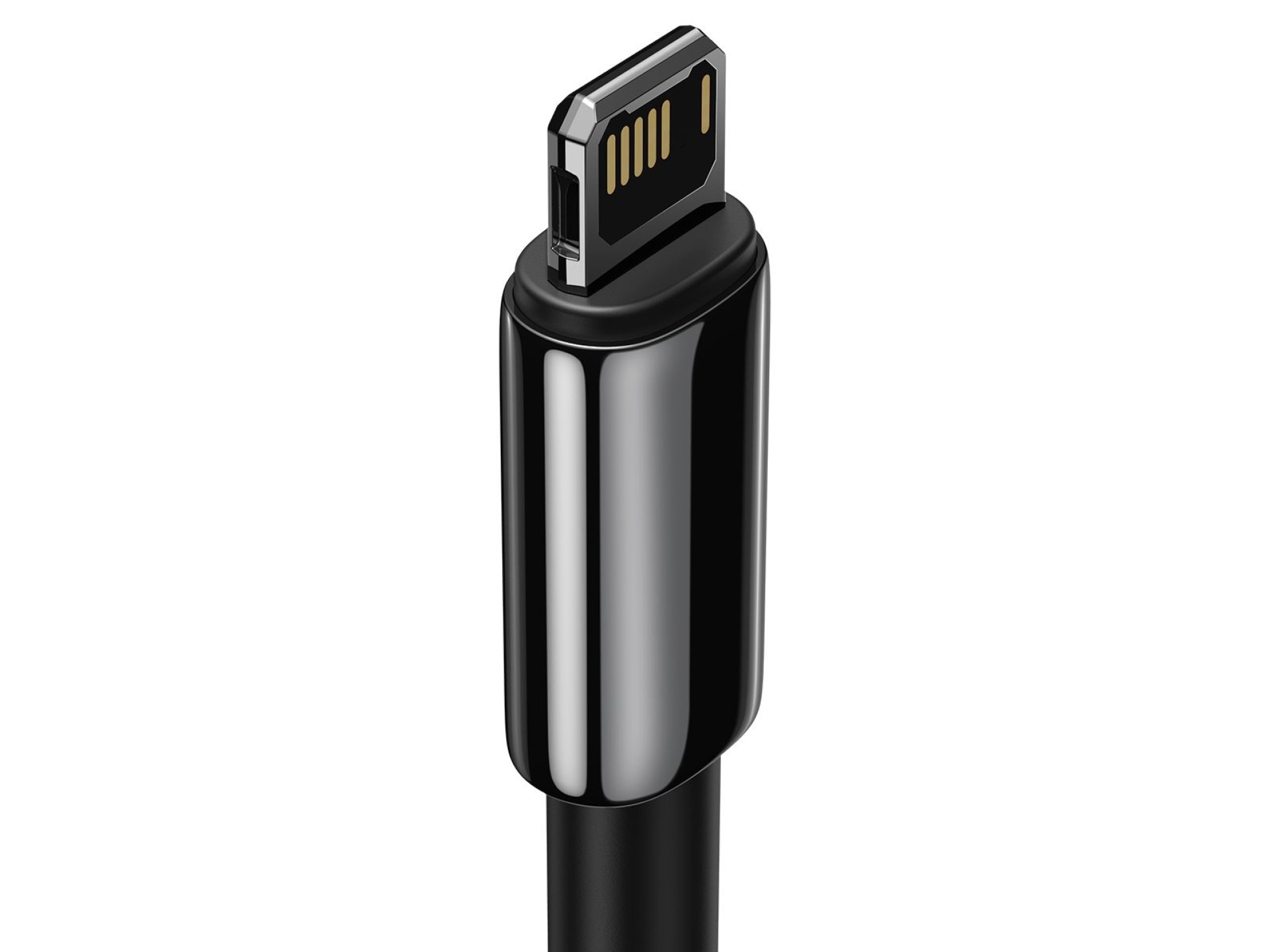 Cable Baseus Tungsten USB-Lightning 2,0 m 2,4 A negro