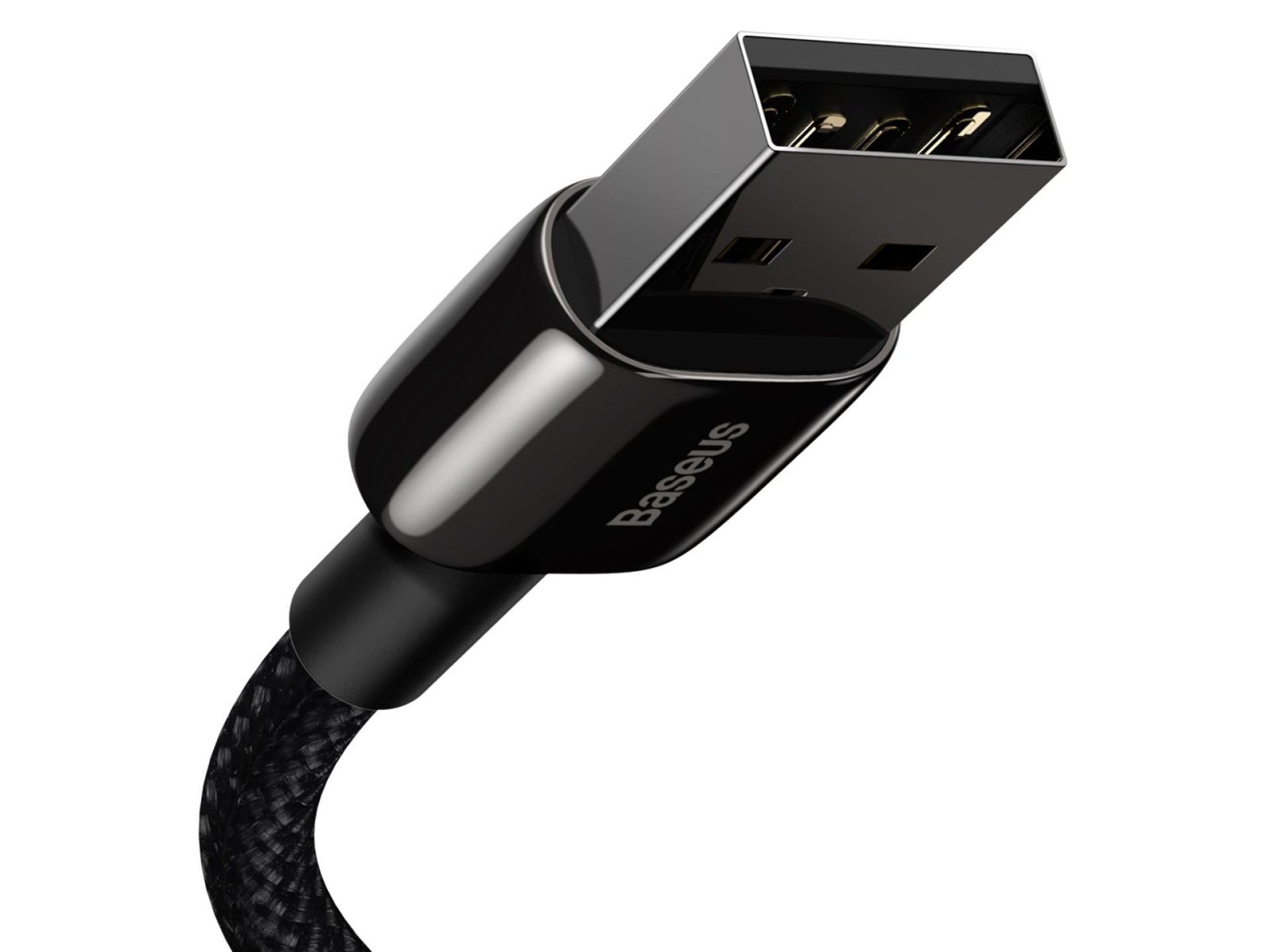 Cable Baseus Tungsten USB-Lightning 2,0 m 2,4 A negro