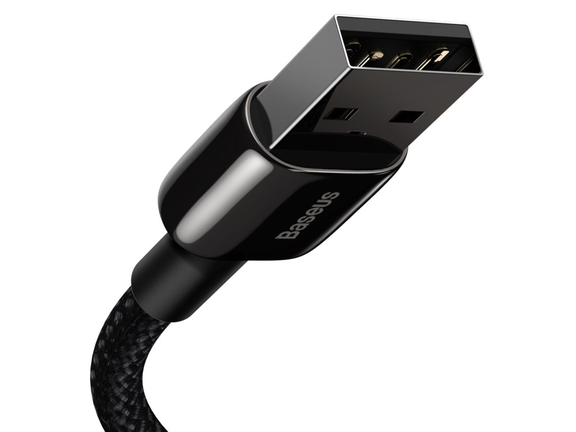 Cable Baseus Tungsten USB-Lightning 2,0 m 2,4 A negro